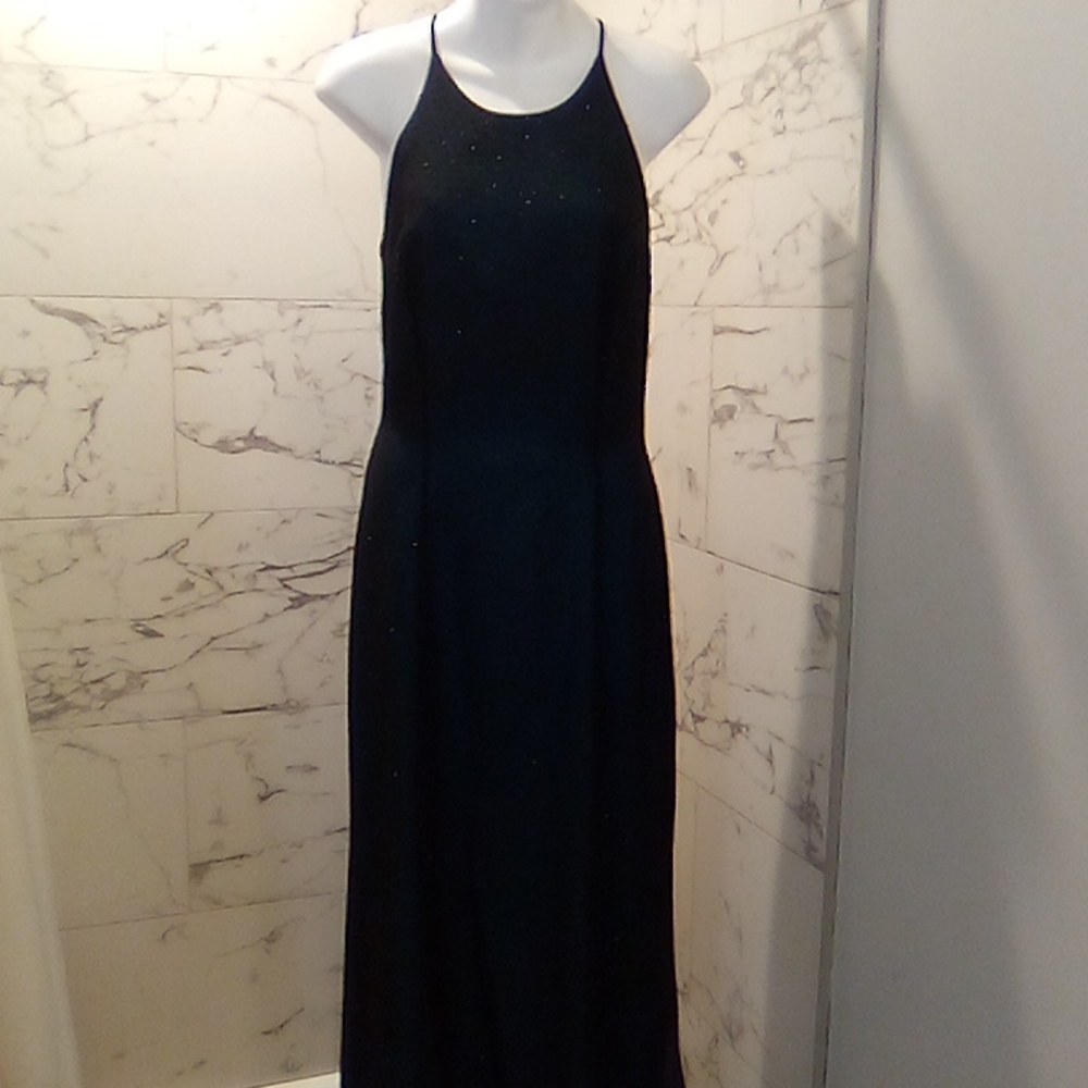 Vintage 90S Glam Sparkle Formal Gown - Picture 9 of 16